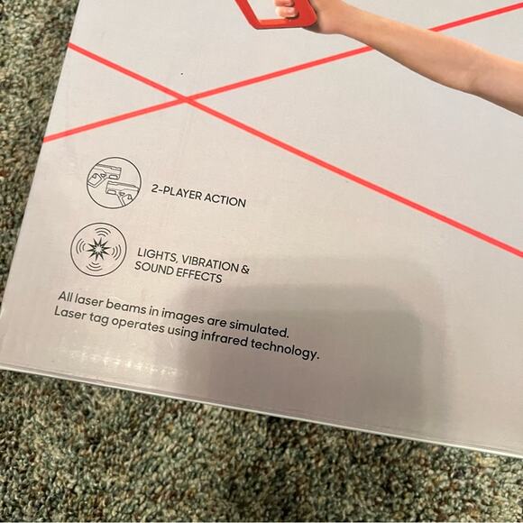 NEW Sharper Image Electronic Laser Tag Game Set 2 Player NWT - Picture 4 of 8